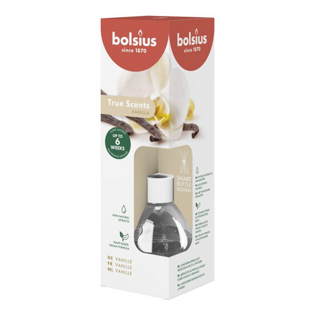 Bolsius Aromadiffusor 60 ml echte Düfte Vanille