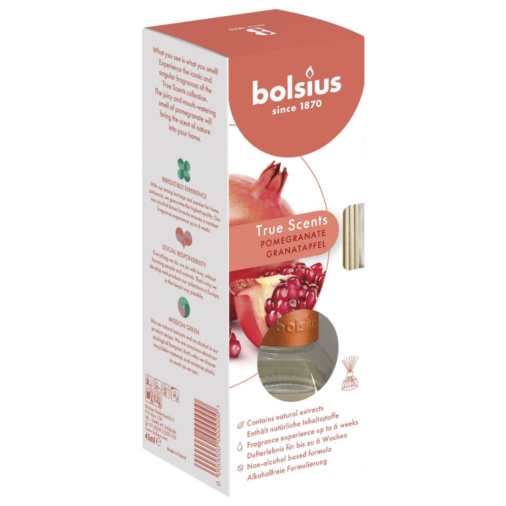 Bolsius Duftstäbchen 45ml Granatapfel