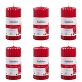 Bolsius Bolsius Candele profumate a coste 6 pezzi 120x58 mm Melograno