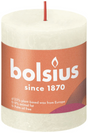 Bolsius Shine Collection Rustikale Stumpenkerze 80 68 Soft Pearl – Soft Pearl