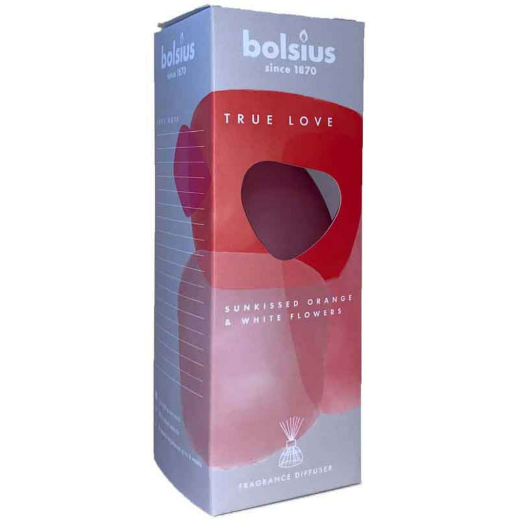 Bolsius Bolsius True Love Loved Orange et Fleurs blanches Sunkissed 45 ml