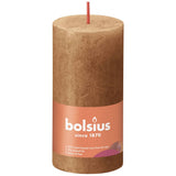 Bolsius Bolsius Stollen Shine 8 St Rustic 100x50 mm začimba rjava