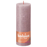 Bolsius Bolsius Stollen Shine 4 St Rustiek 190x68 mm Asche Rose