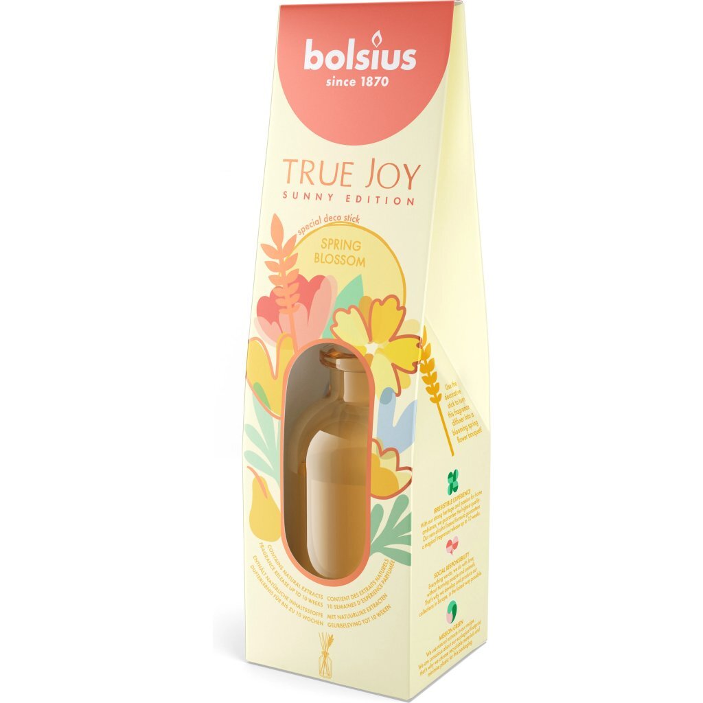 Bolsius pachnące Poke True Joy Spring Blossom 80 ml