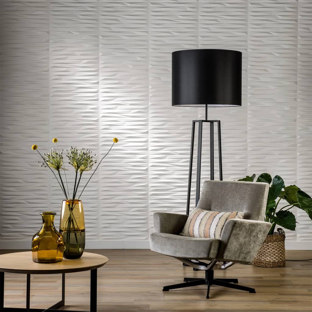 Wallart 3D-Wandpaneele Valeria 12 Stück GA-WA24