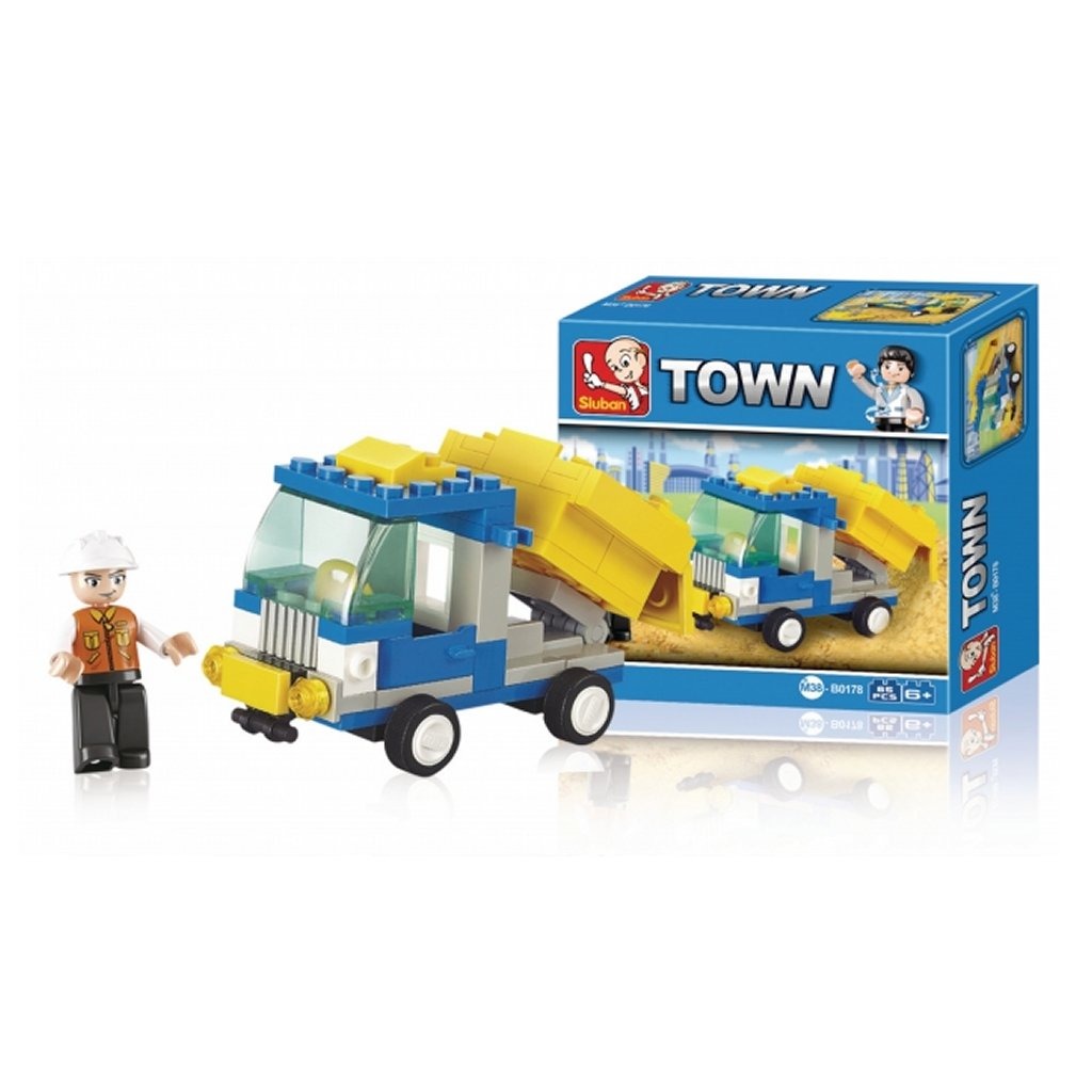 Sluban town m38-b0178 dump truck 65-delig