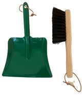 Kinder blik groen en kinderhandbor 24 cm