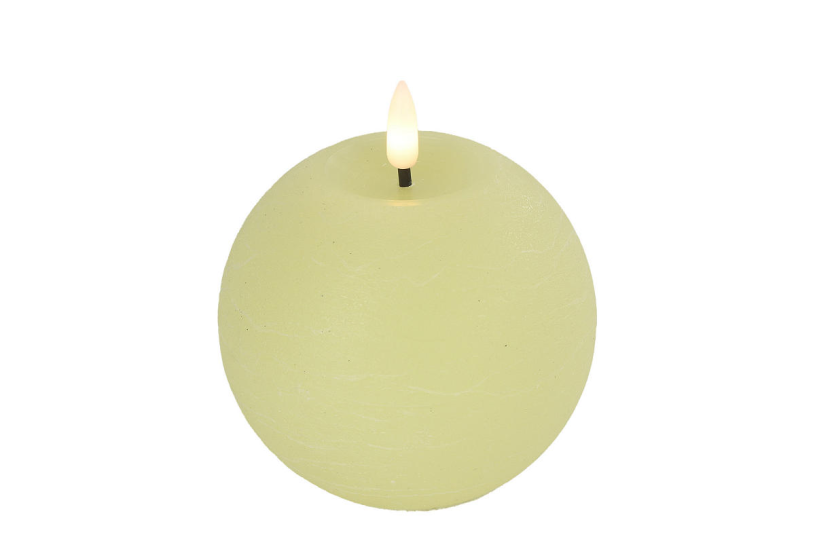 Countryfield led bolkaars m 10x10x11cm - creme