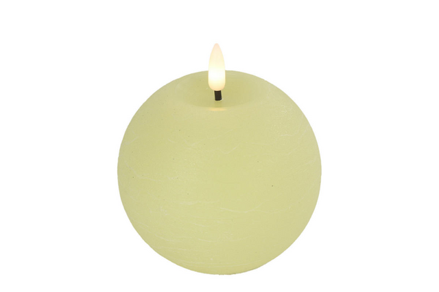 Countryfield led bolkaars m 10x10x11cm - creme