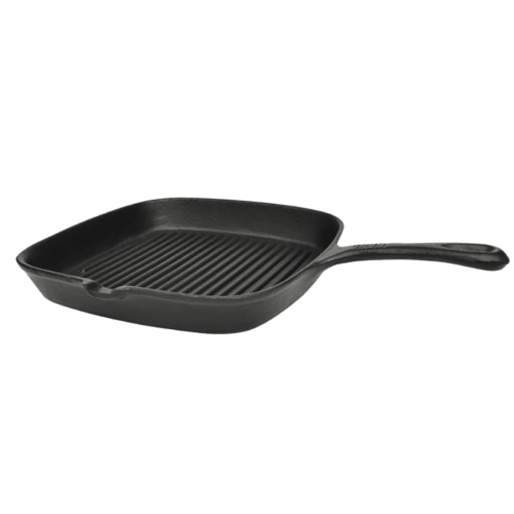 Vidaxl Grill Pan Lito železo 24x23 cm