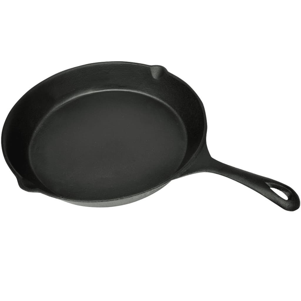 VidaXL frying pan cast iron 30 cm round