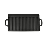 Vidaxl Grill plate double -sided 50x23 cm Cast iron