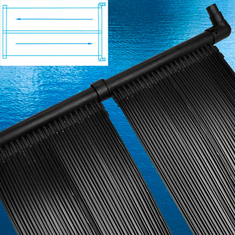 Vidaxl Solar Heizung für Schwimmbad 80x620 cm