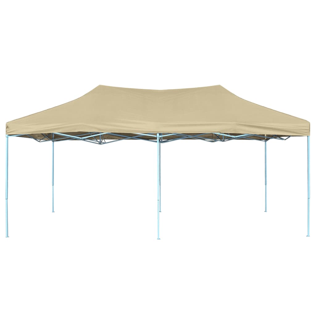 Vidaxl foldet telt pop-up 3x6 m creme hvid