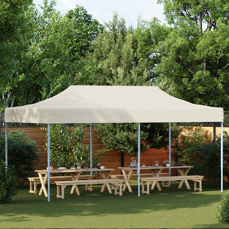 Vidaxl Faltzelt Popup 3x6 M Creme Weiß