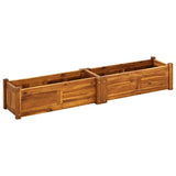 VIDAXL -Pflanzer erhöhte 150 x 30 x 25 cm Acaciahout