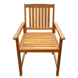 Vidaxl tuinstoelen 2 st massief acaciahout bruin