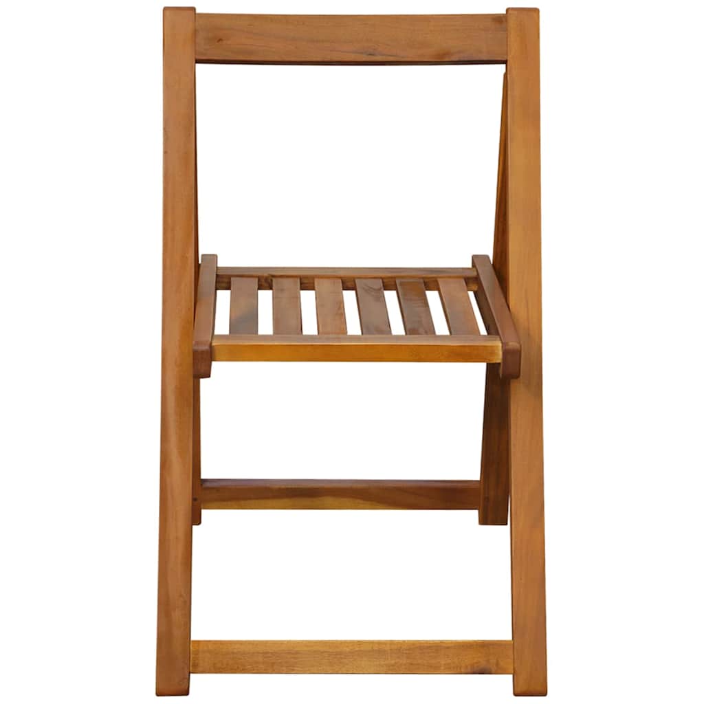 Vidaxl tuinstoelen inklapbaar 2 st massief acaciahout