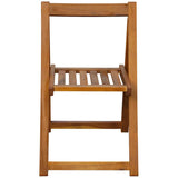 Vidaxl tuinstoelen inklapbaar 2 st massief acaciahout