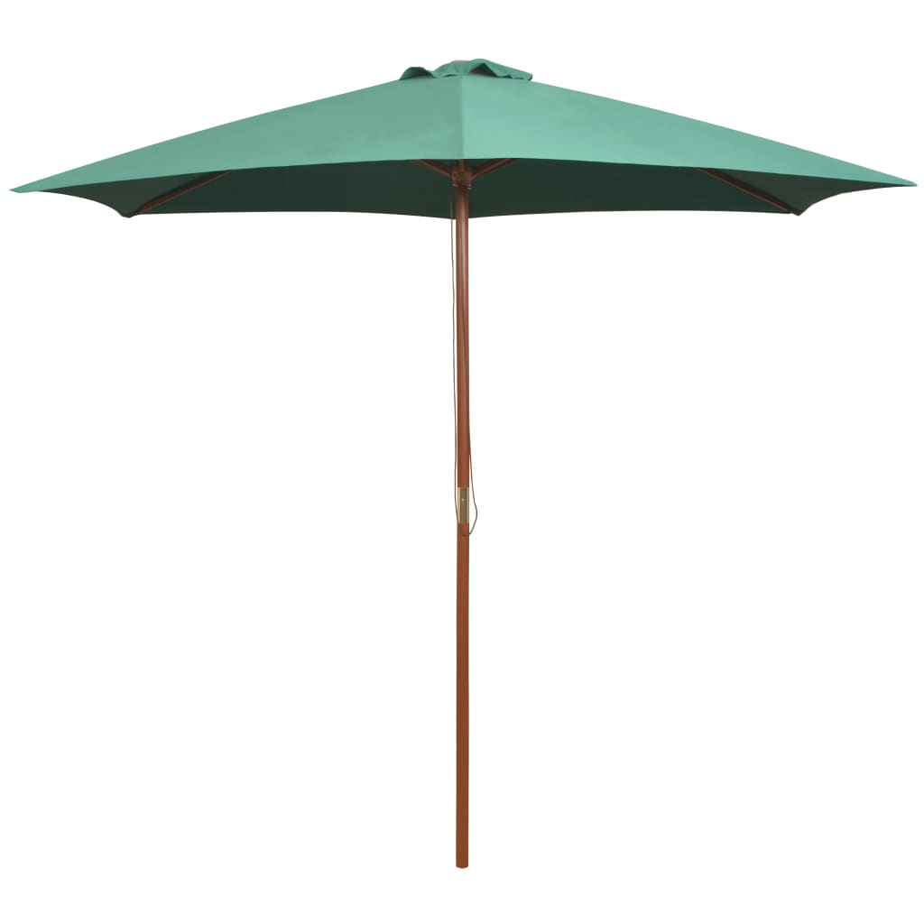 Vidaxl Parasol 270x270 cm trepolgrønn