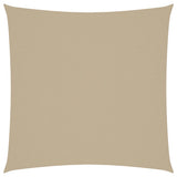Vidaxl Sunchade Square 2x2 M Oxford Stoff Beige