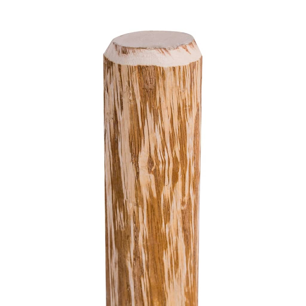 Vidaxl Fence Post con punto 4 PC 90 cm Legno di nocciola