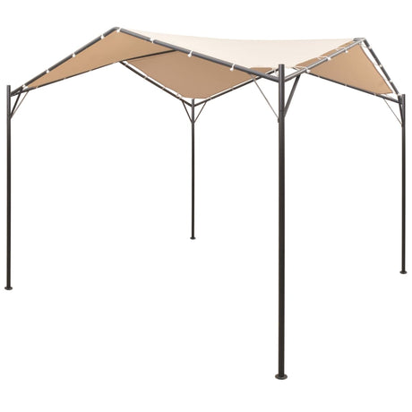 Vidaxl Arbor 3x3 m Stahl Beige