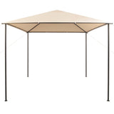 Vidaxl Arbor 3x3 m Stahl Beige