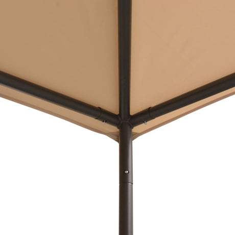 Vidaxl Arbor 3x3 m Stahl Beige