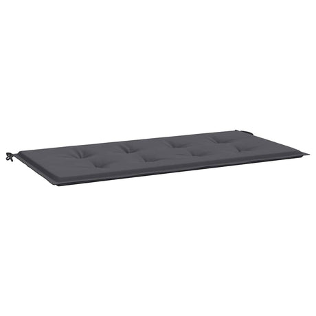 Vidaxl Garden Bench Kissen 100x50x4 cm Oxford Stoffanthrazit -gelöscht