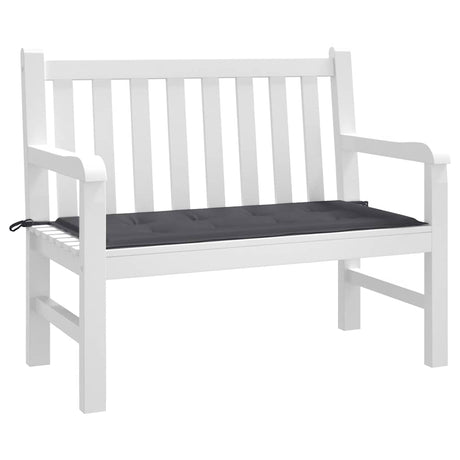 Vidaxl Garden Bench Kissen 100x50x4 cm Oxford Stoffanthrazit -gelöscht