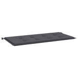Vidaxl Garden Bench Kissen 120x50x4 cm Oxford Stoffanthrazit -gelöscht