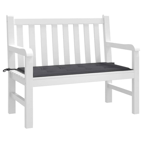 Vidaxl Garden Bench Kissen 120x50x4 cm Oxford Stoffanthrazit -gelöscht