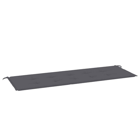 Vidaxl Garden Bench Kissen 150x50x3 cm Oxford Stoffanthrazit -gelöscht