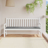 Vidaxl Garden bench cushion 180x50x3 cm Oxford fabric gray