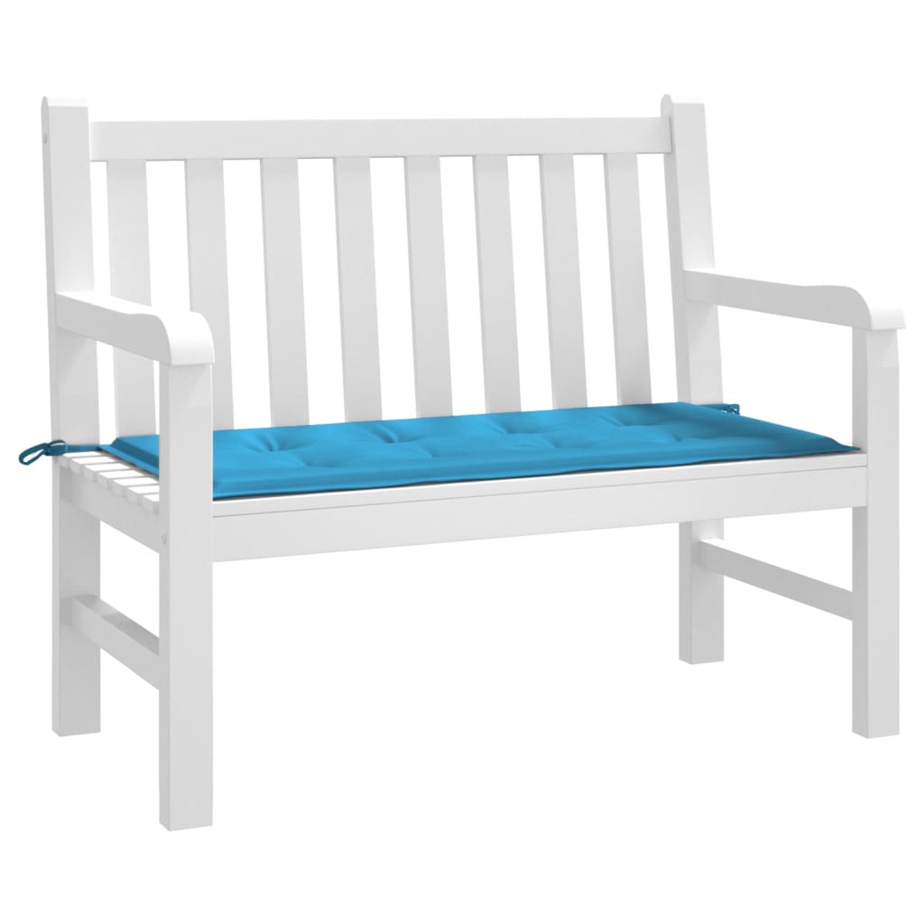 VidaXL Garden bench cushion 100x50x3 cm Oxford fabric blue