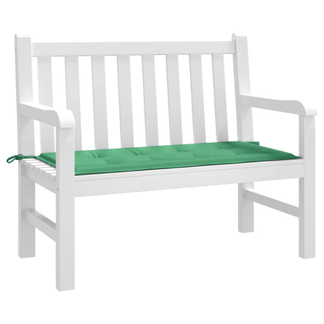 Vidaxl Gartenbank Kissen 120x50x4 cm Oxford Stoff grün