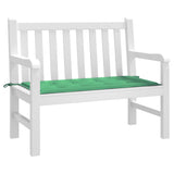 Vidaxl Garden Bench Pushion 120x50x3 cm Oxford Fabric Green