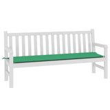 Vidaxl Garden Bench Cushion 180x50x3 cm Oxford Fabric Green