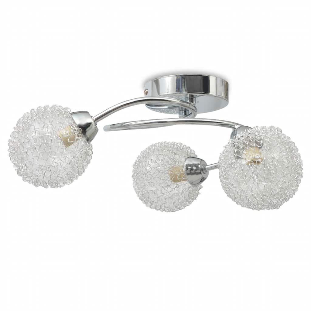VIDAXL -Deckenlampe für 3 G9 -Glühbirnen 120 W.