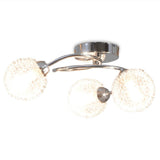 Vidaxl Deckenlampe mit 3 LED -Lampen G9 120 W.