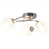 Vidaxl taklampe med 3 LED -lamper G9 120 W