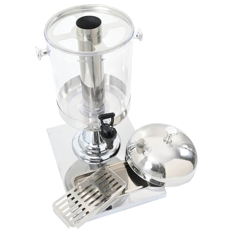 Vidaxl Sapdispenser Edelstahl 8 l