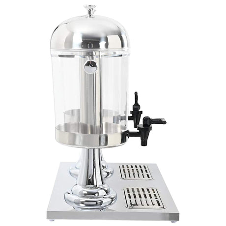 VIDAXL -Doppel -Sapdispenser Edelstahl 2x8 l