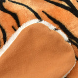 Vidaxl Tiger Flooring Plush 144 cm brun