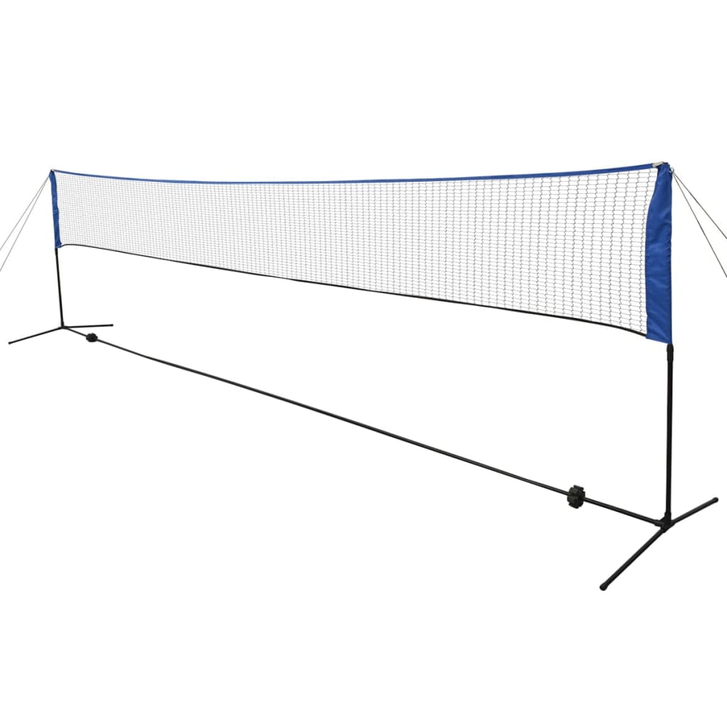 Vidaxl Badmintonnet mit Shuttles 600 x 155 cm