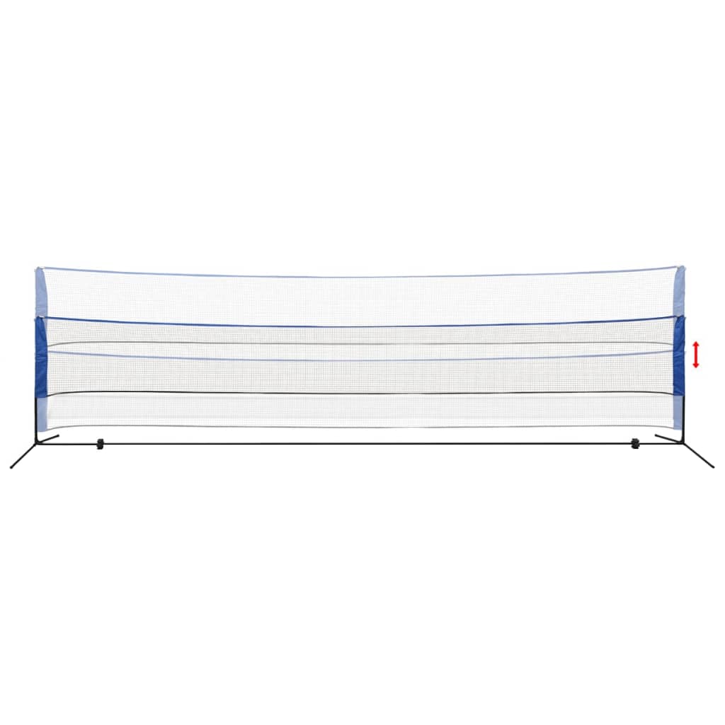 Vidaxl Badmintonnet mit Shuttles 600 x 155 cm