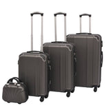 Vidaxl Hard Rolling Case Set Anthrazit 4-DLG