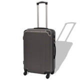 Vidaxl Hard Rolling Case Set Anthrazit 4-DLG