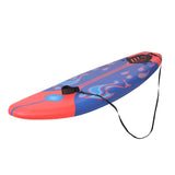 Tablero de surf Vidaxl 170 cm azul y rojo